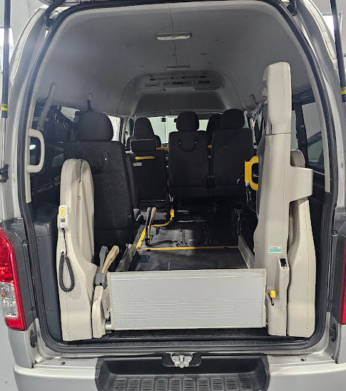 2018 Toyota Hiace Welcab Wheelchair Lift