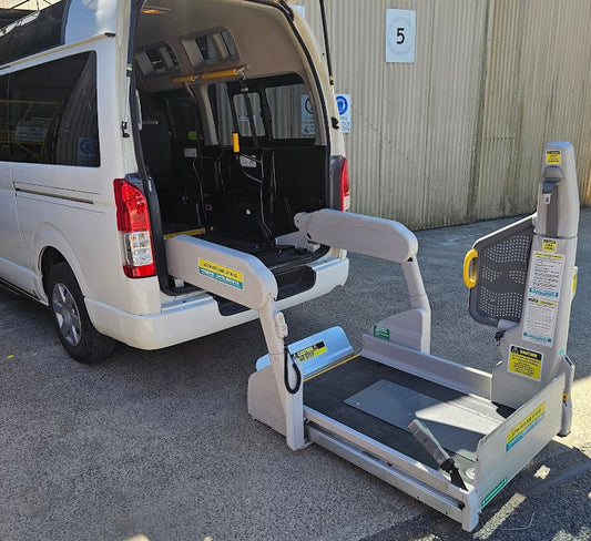 06 to 2016 Toyota Hiace Welcab Bare Restraint Kit