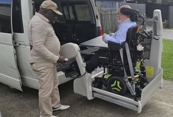 QStraint Click'n'Slide Wheelchair Restraint System