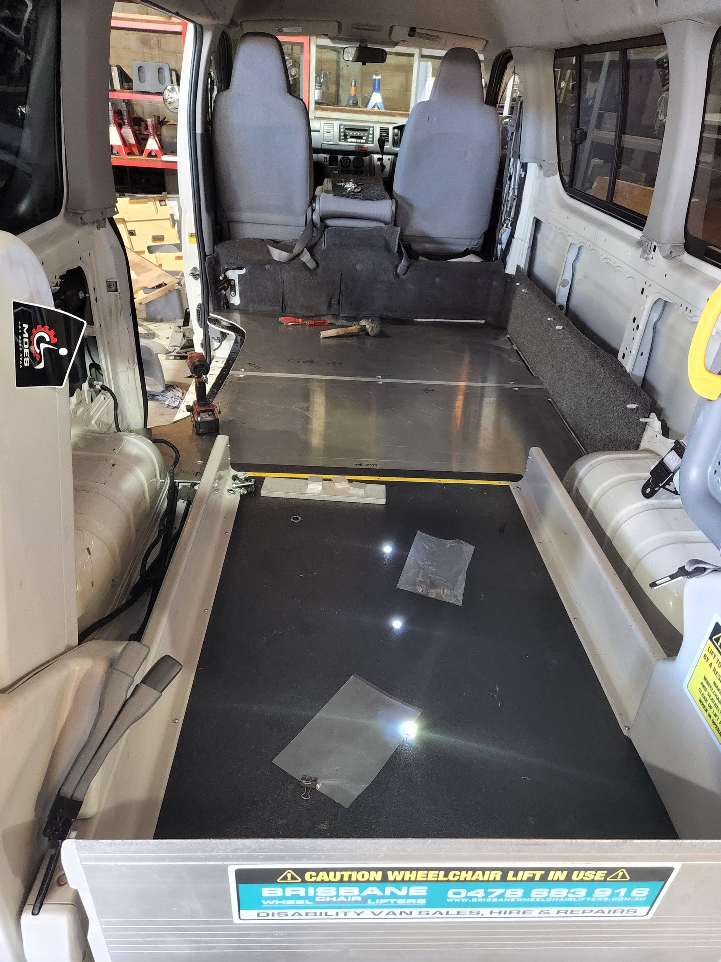 Toyota Welcab Lift Linex Floor Kit