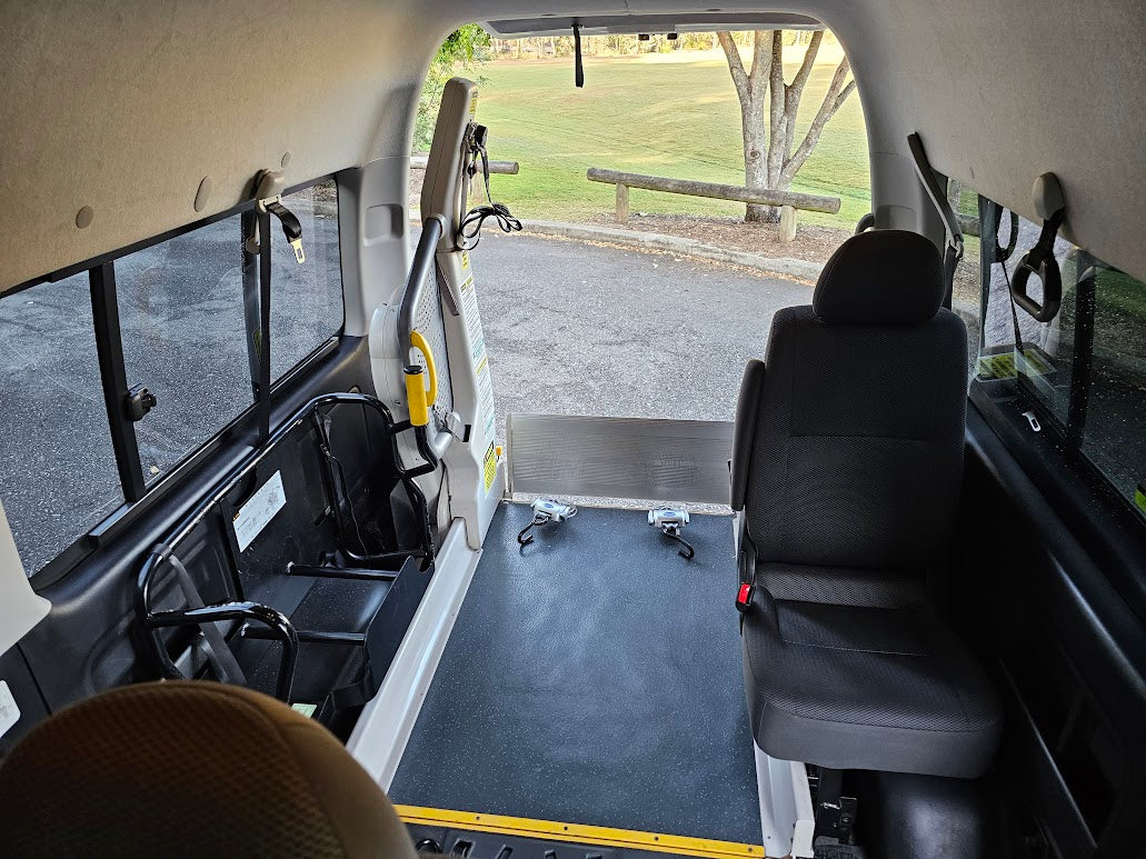 2008 to 2016 Toyota Hiace Welcab Restraint Mounting Kit