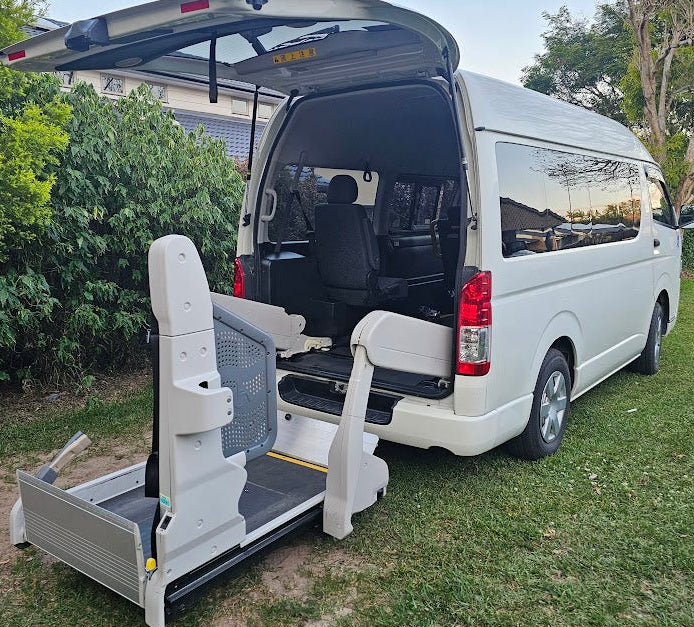 2018 Toyota Hiace Welcab Wheelchair Lift