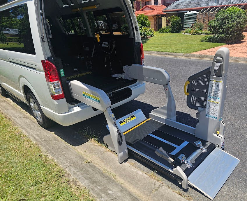 2017+ Toyota Hiace Welcab Bare Restraint Kit