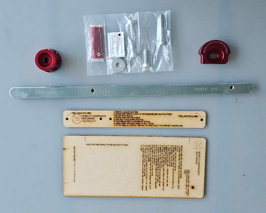 06 to 2016 Toyota Hiace Welcab Full Restraint Mounting Kit