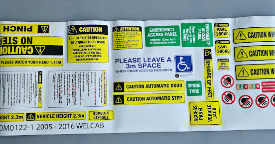 2017+ Toyota Hiace Welcab Full Restraint Mounting Kit