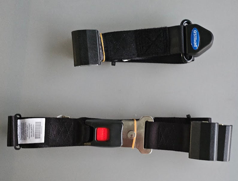 QStraint Click'n'Slide Wheelchair Restraint System