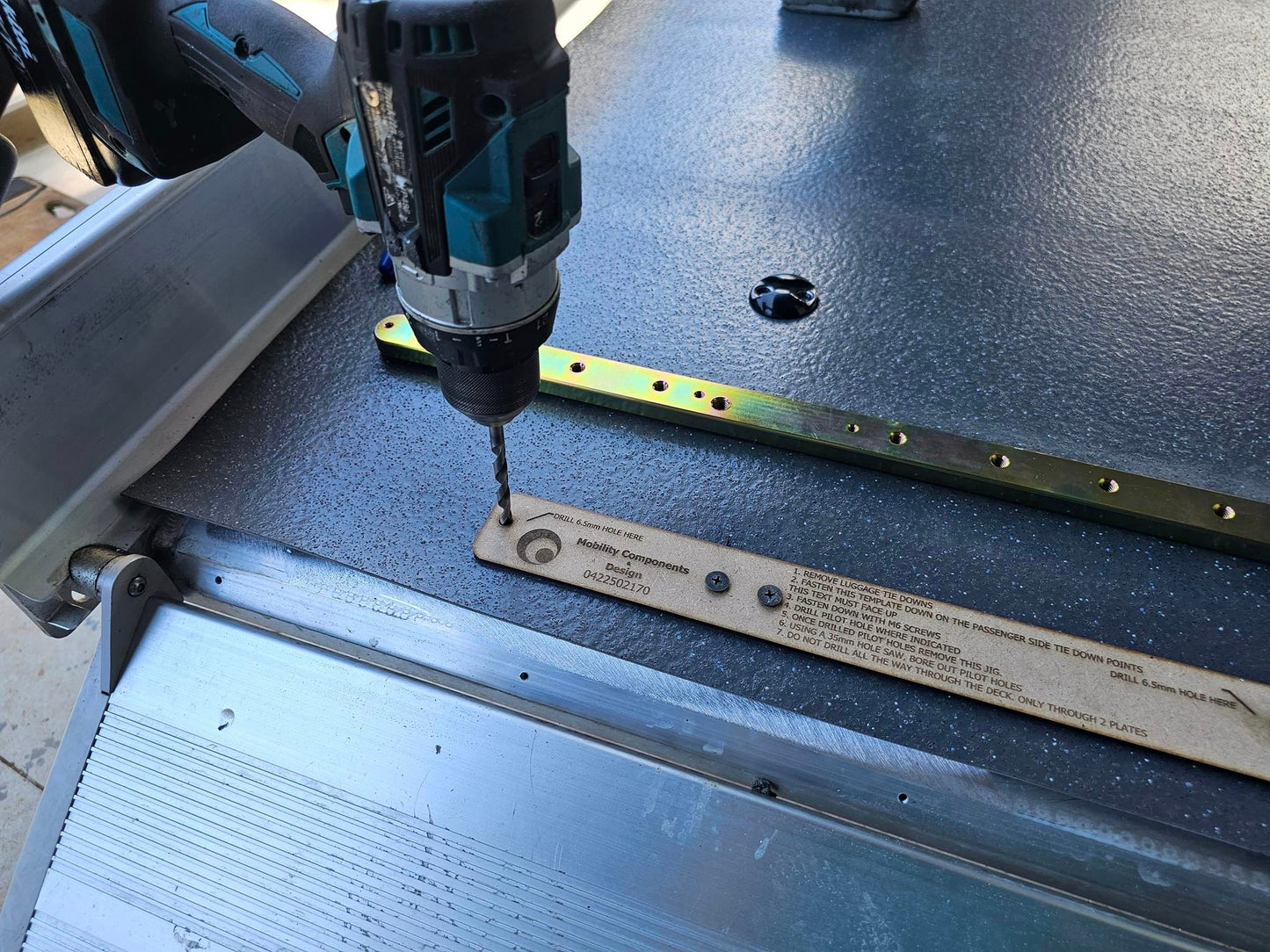 Welcab Restraint Mounting System kit