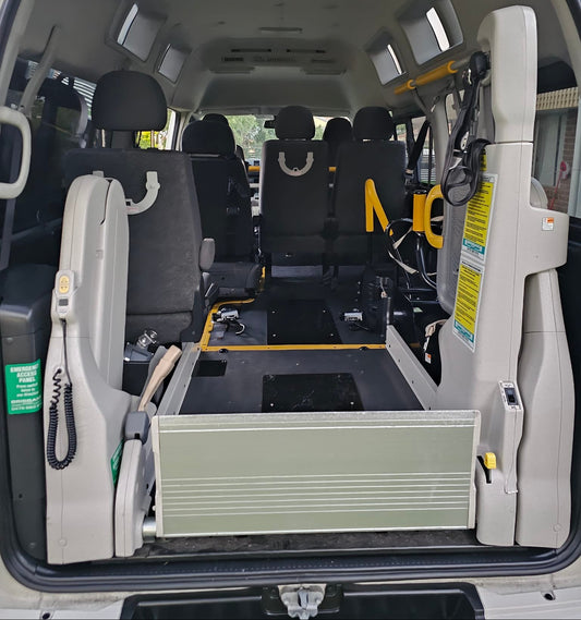 2017+ Toyota Hiace Welcab Full Restraint Mounting Kit