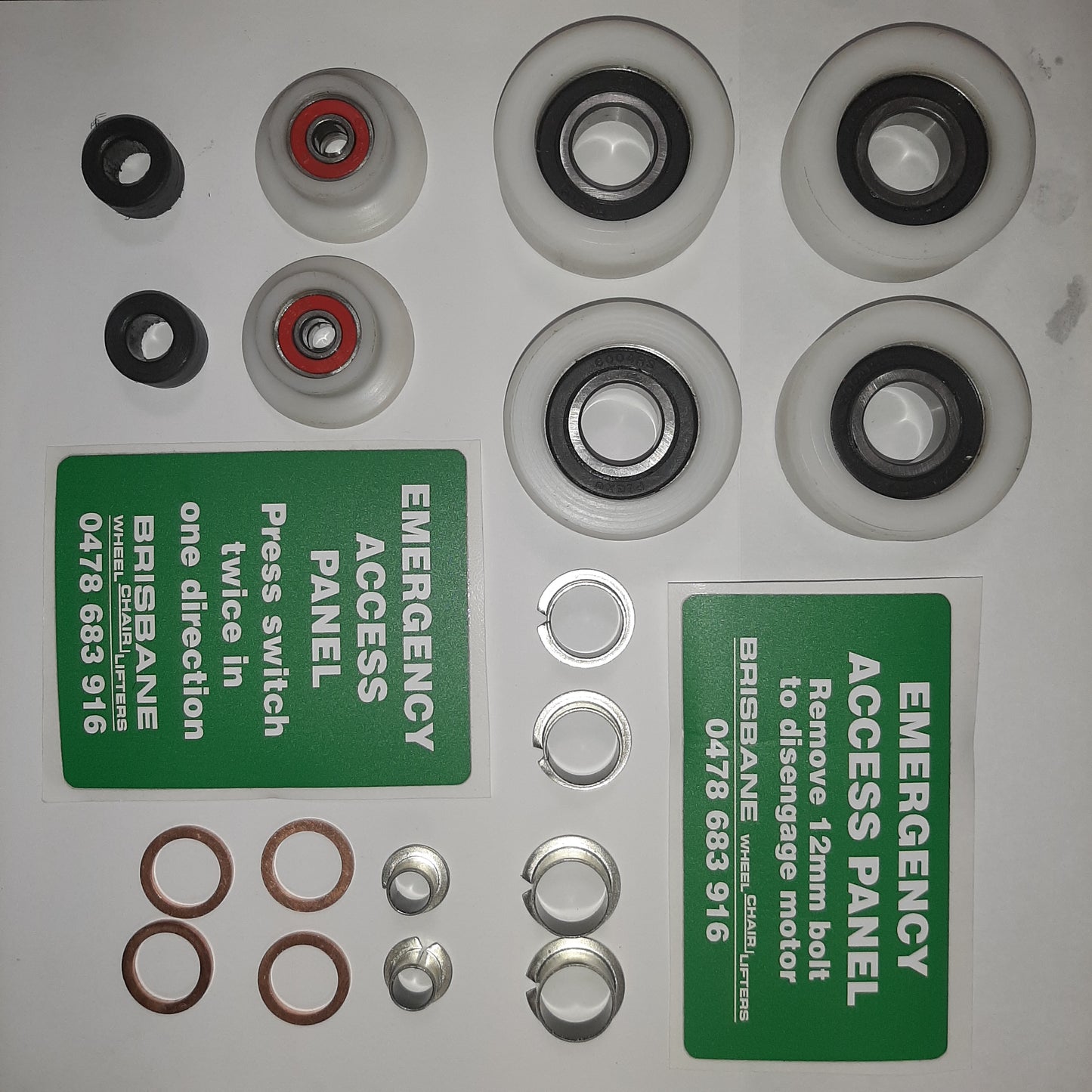 Toyota Hiace Welcab Roller Kit