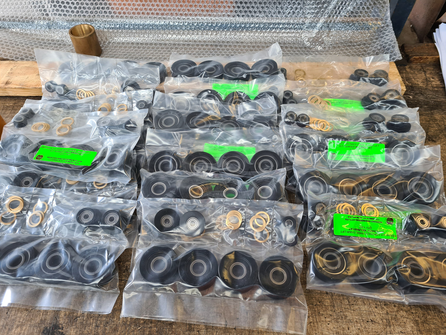 Toyota Hiace Welcab Roller Kit