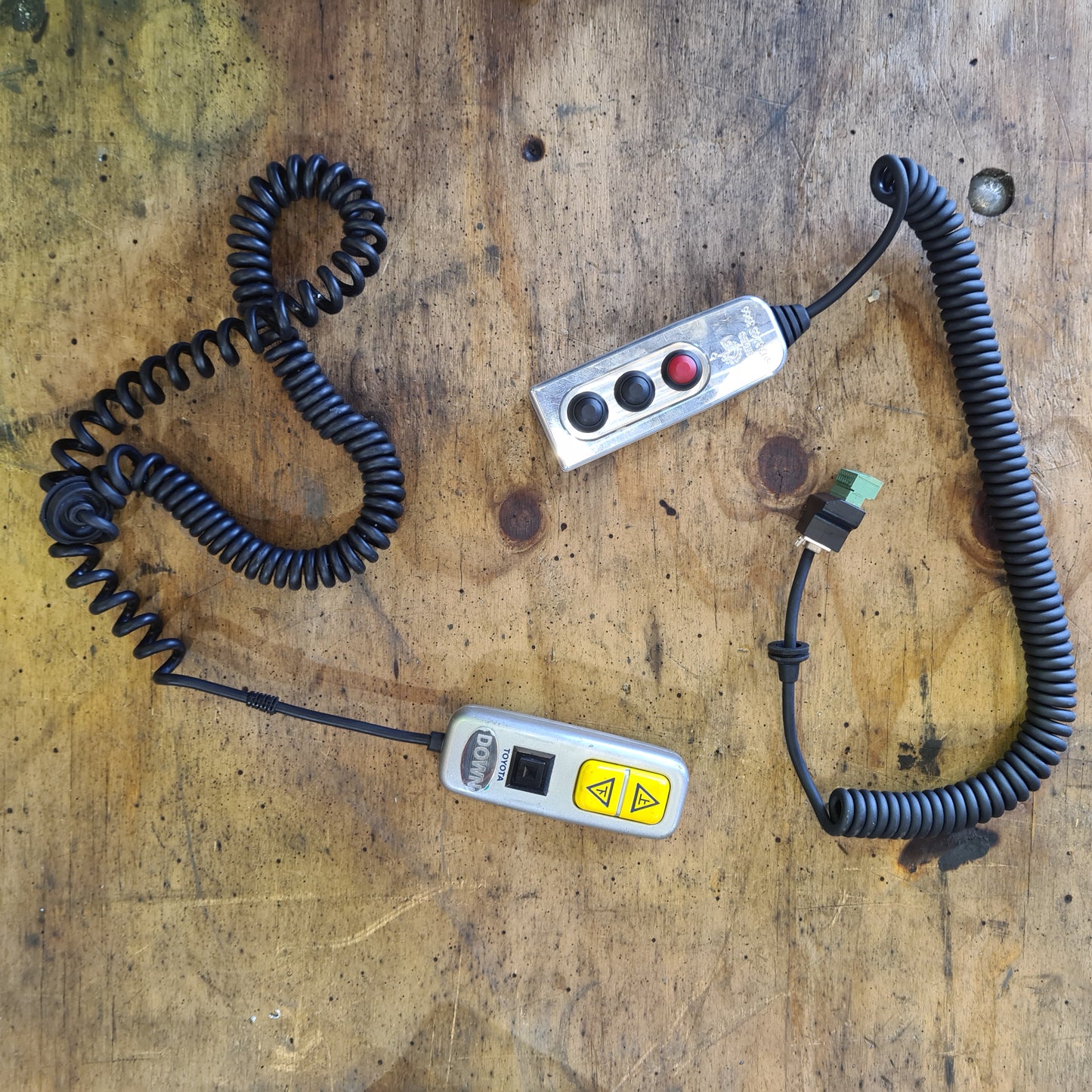 Toyota Hiace Welcab Upgrade 3 Button Hand Controller Kit Aluminium