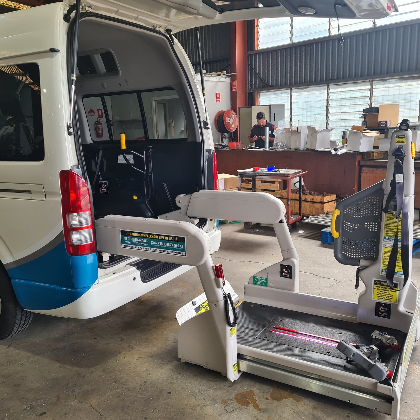 Early Toyota Hiace Welcab Restraint Mounting Kit 2005 to 2008