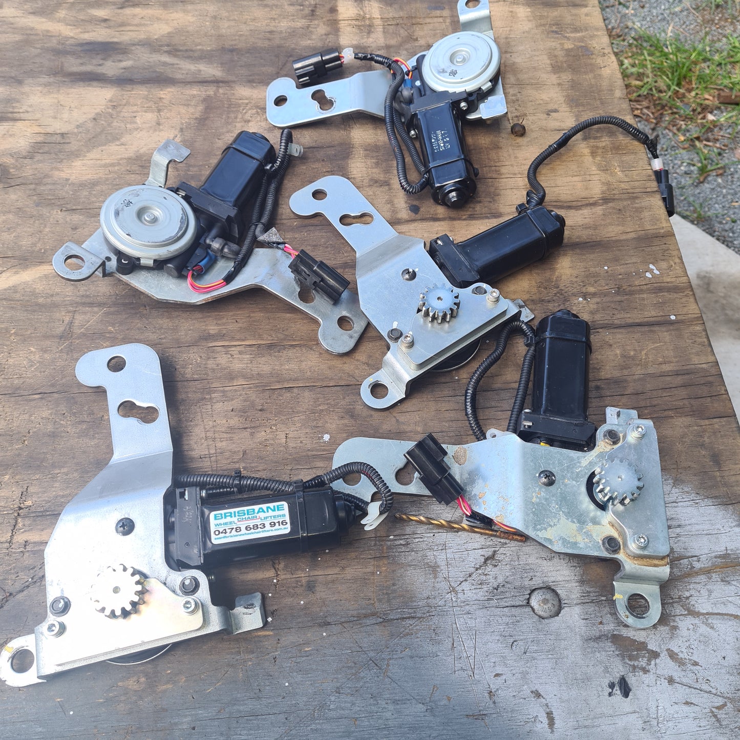 Toyota Hiace Welcab 12v Deck Motor  2005 to 2016