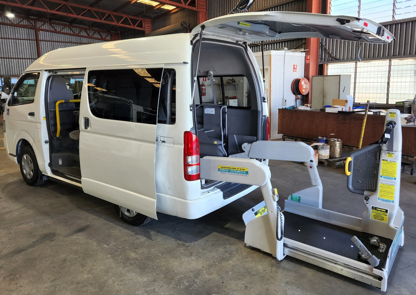 Toyota Welcab Lift Linex Floor Kit