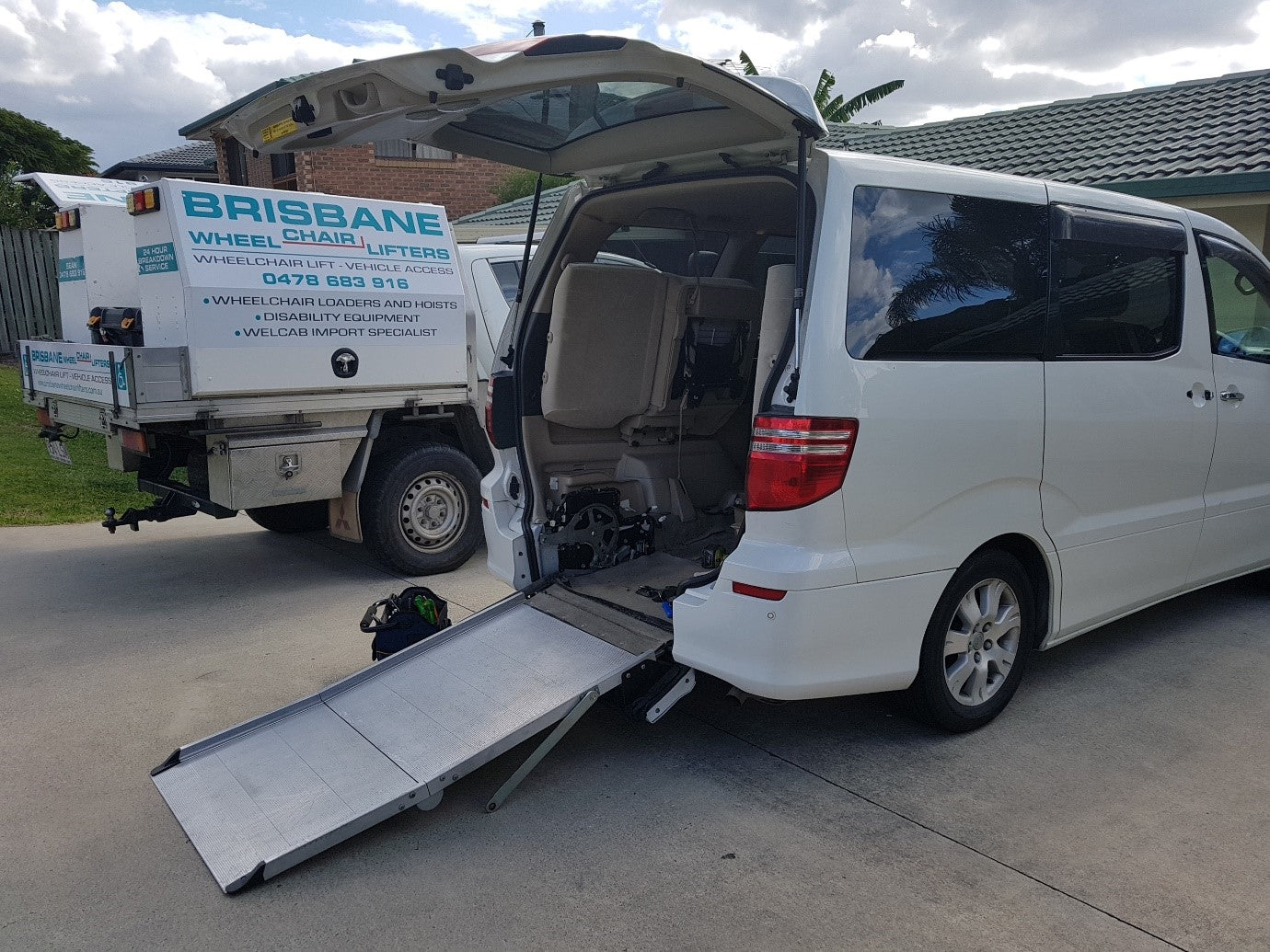 Toyota Alphard Welcab Sloper Mechanism Kit Special Order